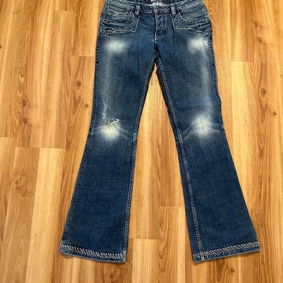 Antik Denim Woman's BoHo/Bohemian Embroidered Jeans Sz 31 - Picture 11 of 12